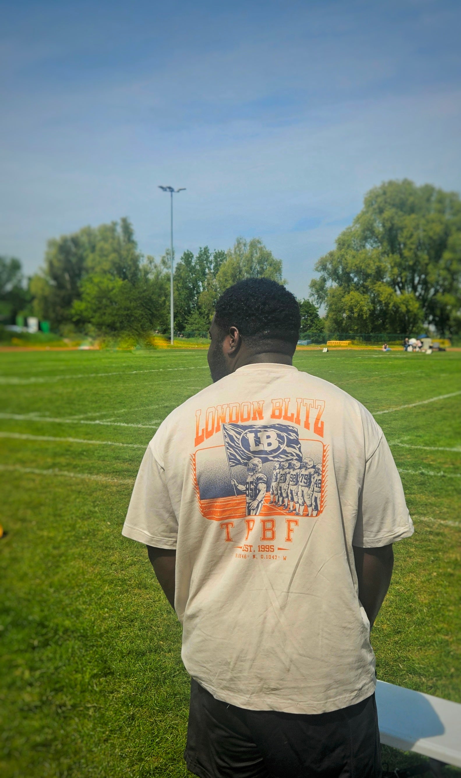 London Blitz T Shirt - Off-White