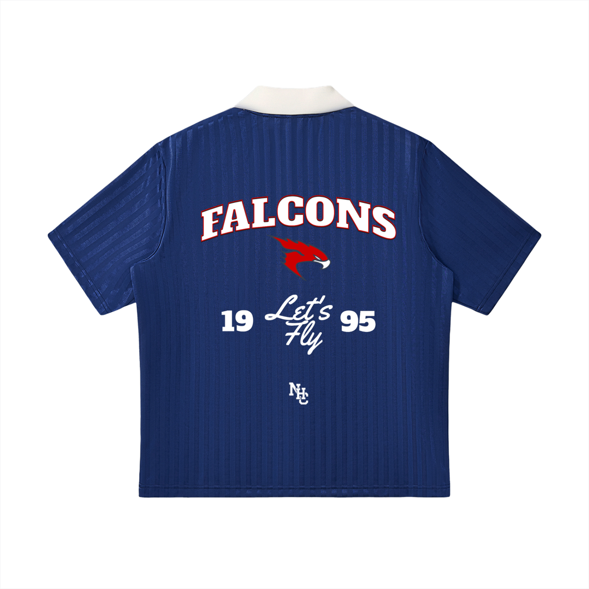 Kent Falcons Shadow Stripe Collared Jersey