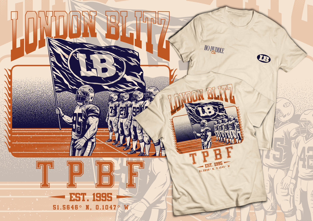 London Blitz T Shirt - Off-White