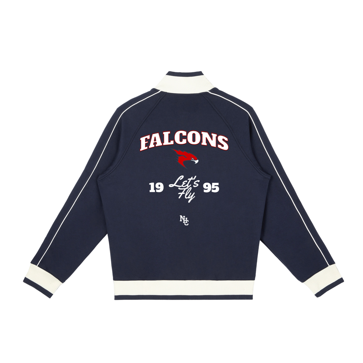Kent Falcons Zip Track Jacket mock-up