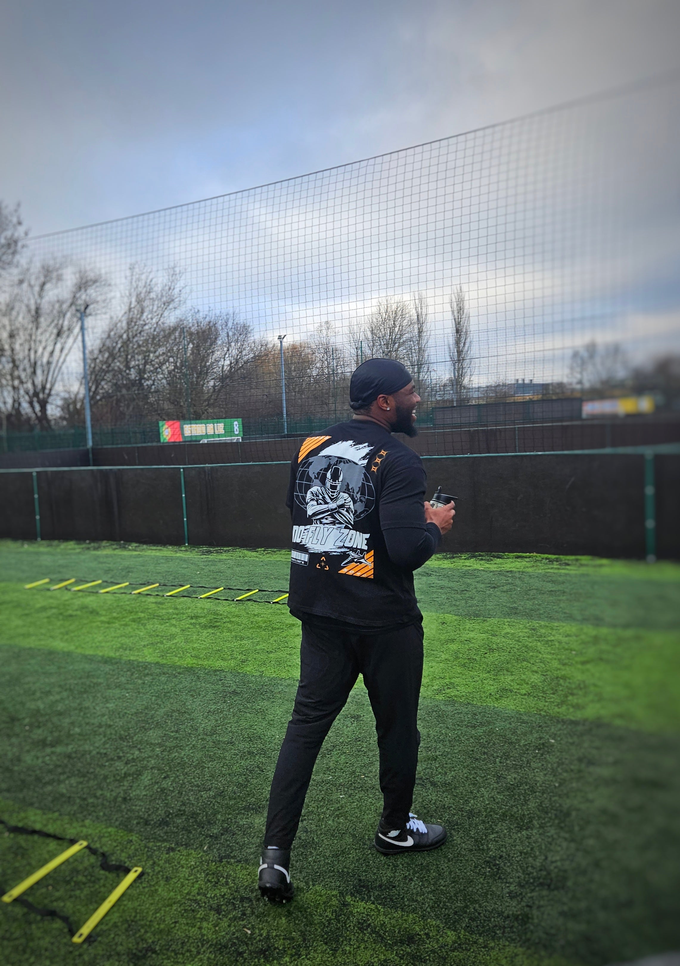 No Fly Zone T Shirt - Black
